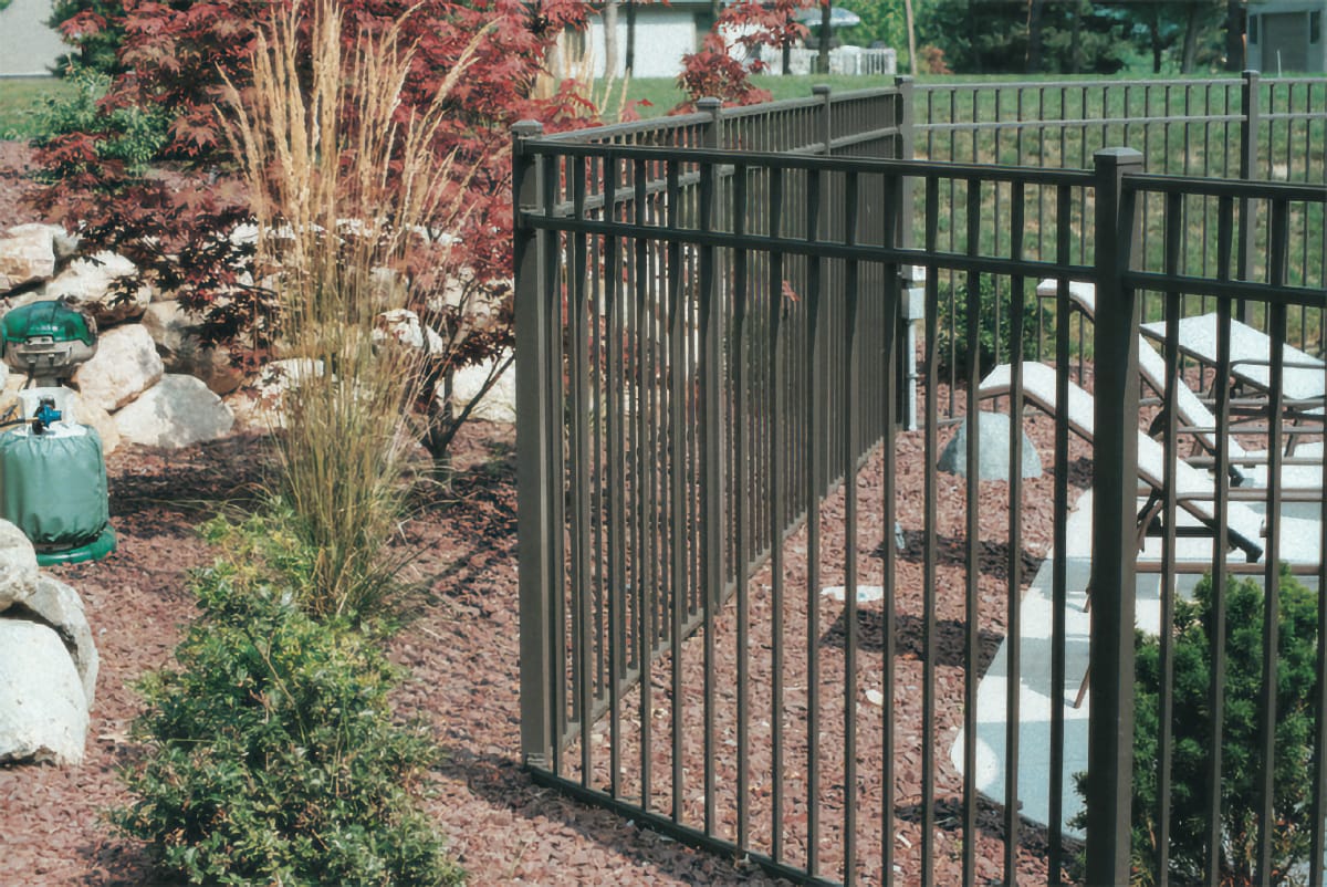 a photo of this fence